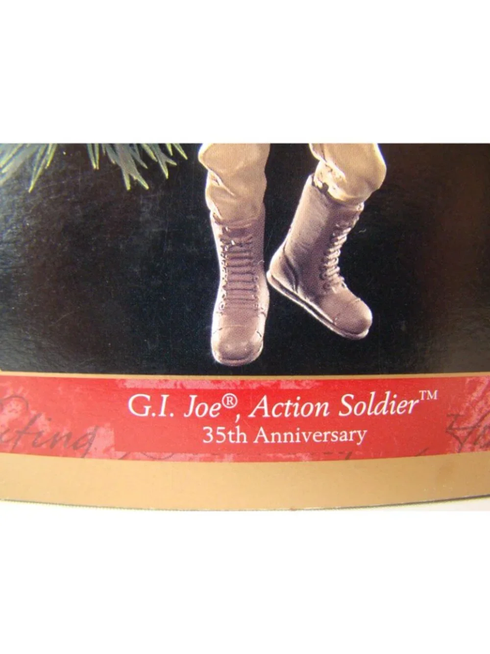 GI Joe Action Soldier Hallmark Christmas Ornament Keepsake 1999 NEW